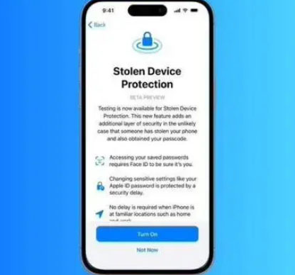 富裕苹果授权维修店分享被盗设备保护功能开启方法 