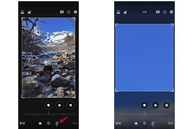 富裕苹果手机维修分享iPhone手机如何使用裁剪功能隐藏照片 