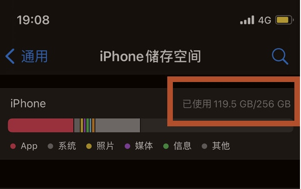 富裕苹果13维修分享iPhone13如何查看剩余内存 