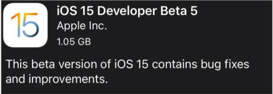 富裕苹果手机维修分享如何升级到iOS15.0 beta5 